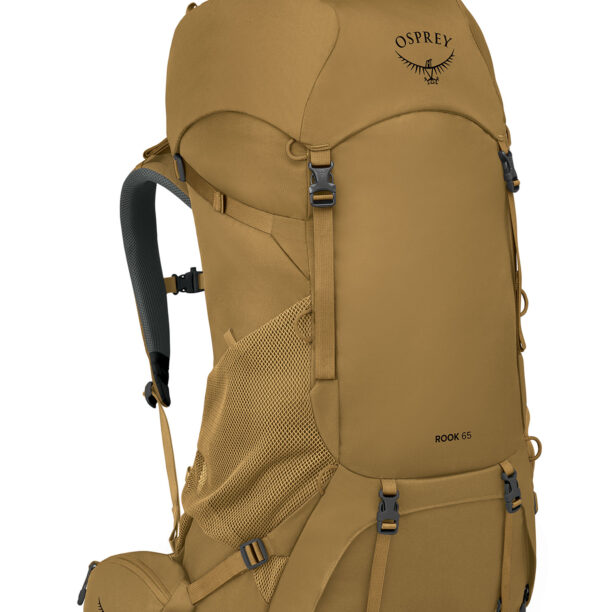 Rucsac trekking Osprey Rook 65 - histosol brown/rhino grey