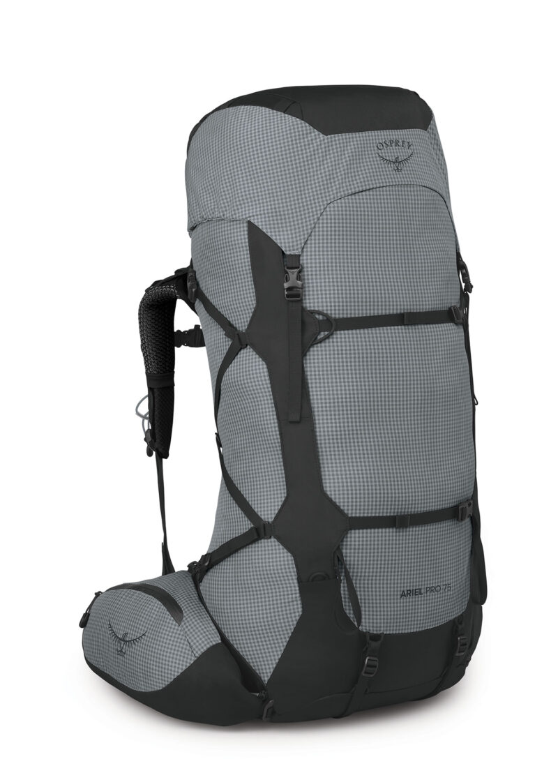 Rucsac trekking femei Osprey Ariel Pro 75  - silver lining