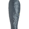 Sac de dormit Big Agnes Anthracite 30 Long Left (198 cm) - slate