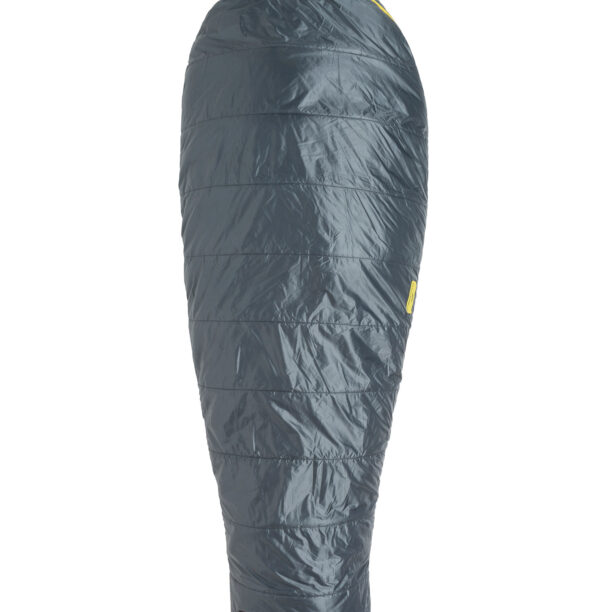 Sac de dormit Big Agnes Anthracite 30 Reg Left (183 cm) - slate