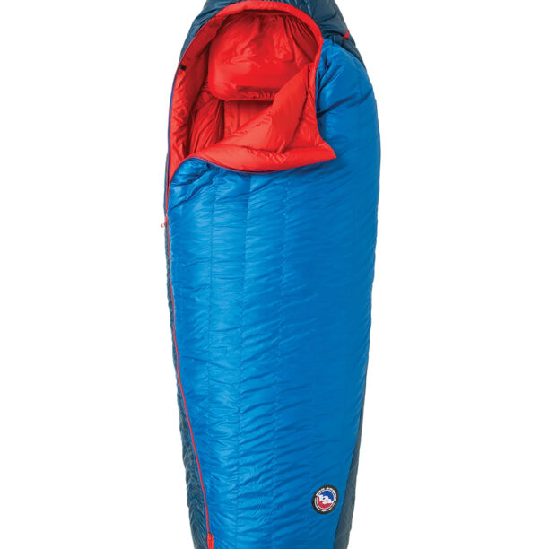 Sac de dormit Big Agnes Anvil Horn 15 (183 cm) Regular Left - blue/red preţ