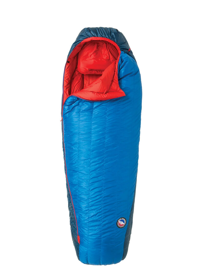 Sac de dormit Big Agnes Anvil Horn 15 (183 cm) Regular Left - blue/red preţ