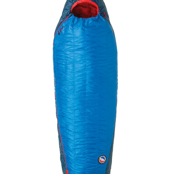 Sac de dormit Big Agnes Anvil Horn 15 (183 cm) Regular Left - blue/red