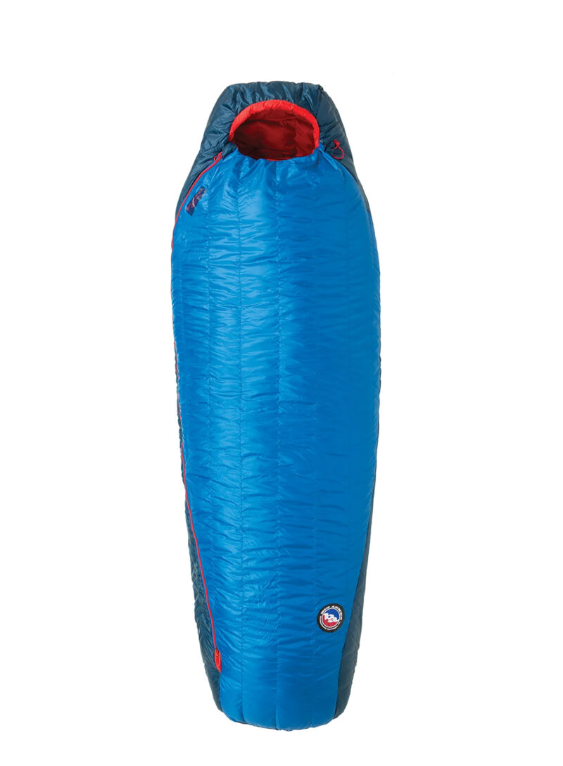 Sac de dormit Big Agnes Anvil Horn 15 (183 cm) Regular Left - blue/red