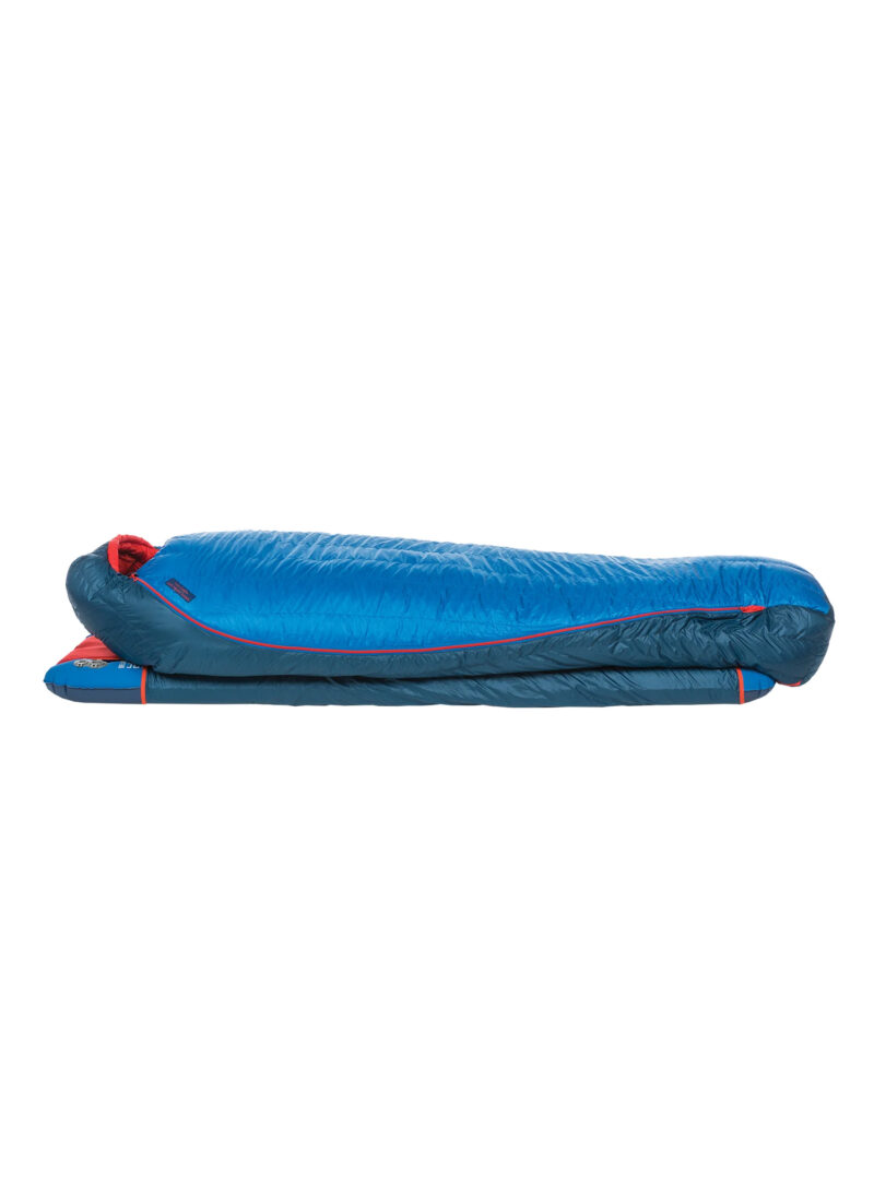 Preţ Sac de dormit Big Agnes Anvil Horn 15 (198 cm) Long Left - blue/red