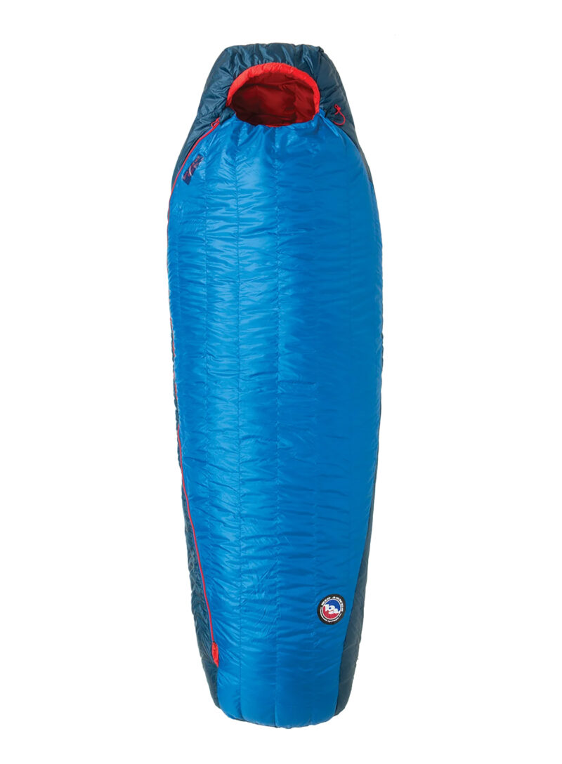 Sac de dormit Big Agnes Anvil Horn 15 (198 cm) Long Left - blue/red