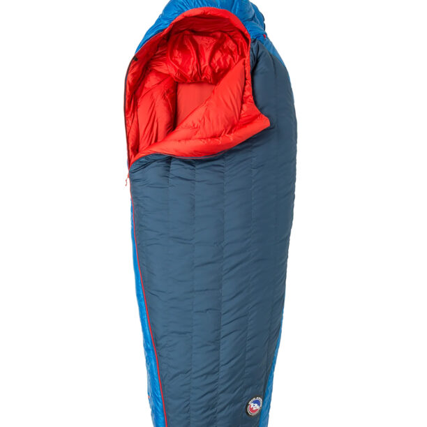 Sac de dormit Big Agnes Anvil Horn 30 (183 cm) Regular Left - blue/red preţ