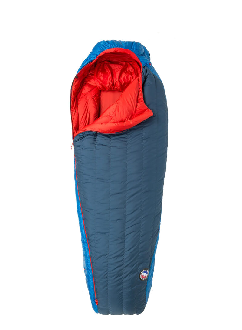 Sac de dormit Big Agnes Anvil Horn 30 (183 cm) Regular Left - blue/red preţ