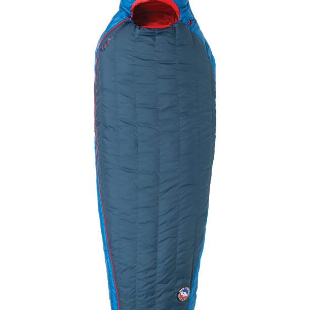 Sac de dormit Big Agnes Anvil Horn 30 (183 cm) Regular Left - blue/red