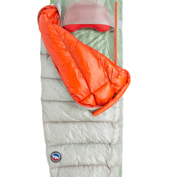 Sac de dormit Big Agnes Lost Ranger Ul 3N1 15 (183 cm) Regular Left - gray/orange preţ