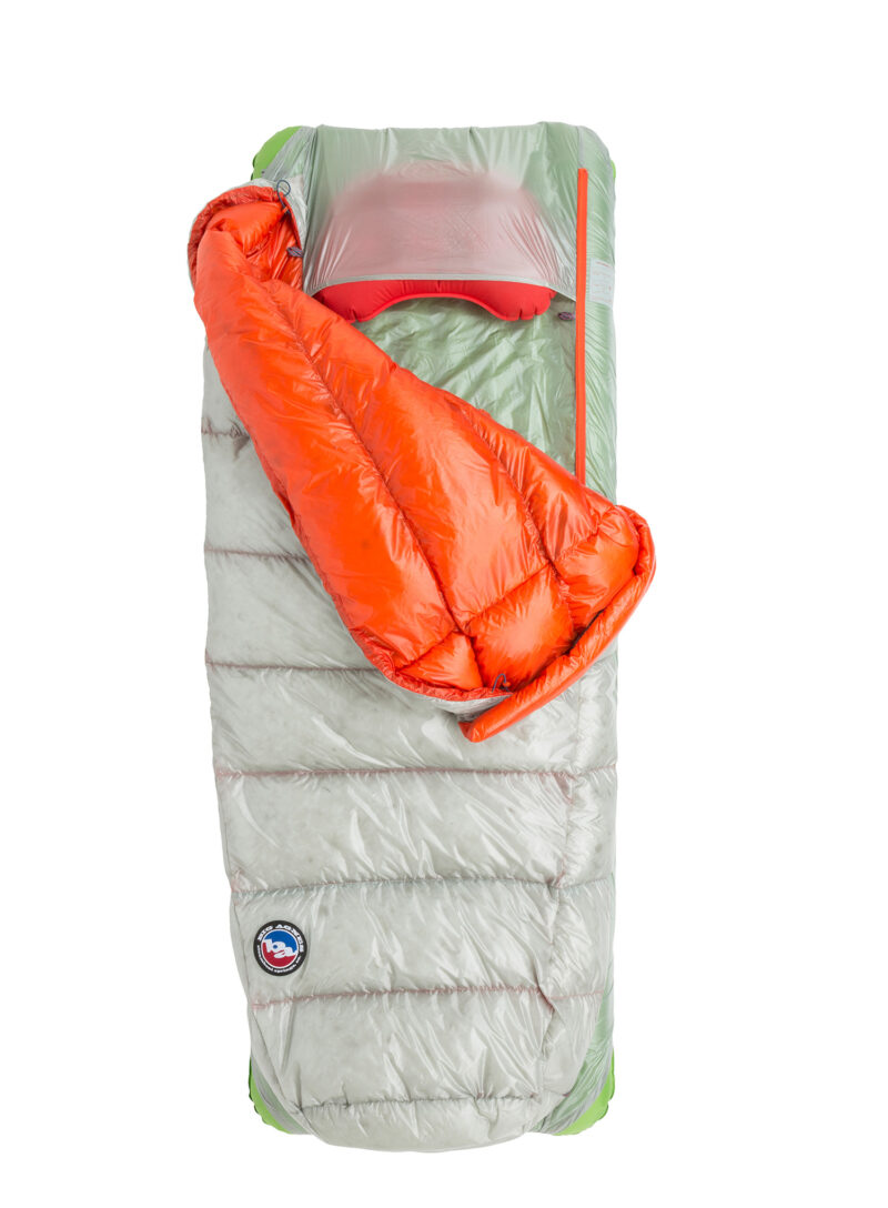 Sac de dormit Big Agnes Lost Ranger Ul 3N1 15 (183 cm) Regular Left - gray/orange preţ