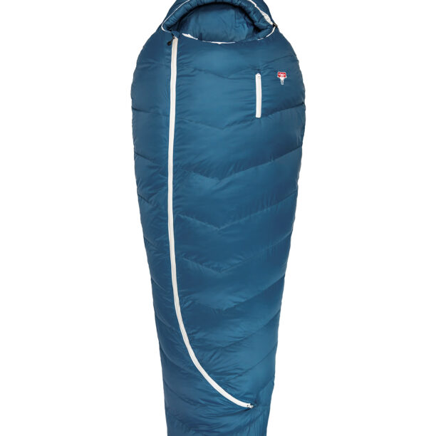 Sac de dormit Gruezi Bag Biopod DownWool Ice (175 cm) - ice blue