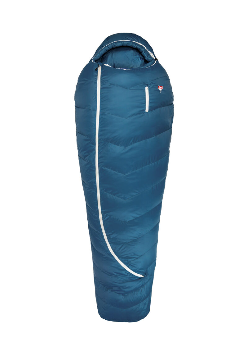 Sac de dormit Gruezi Bag Biopod DownWool Ice (175 cm) - ice blue