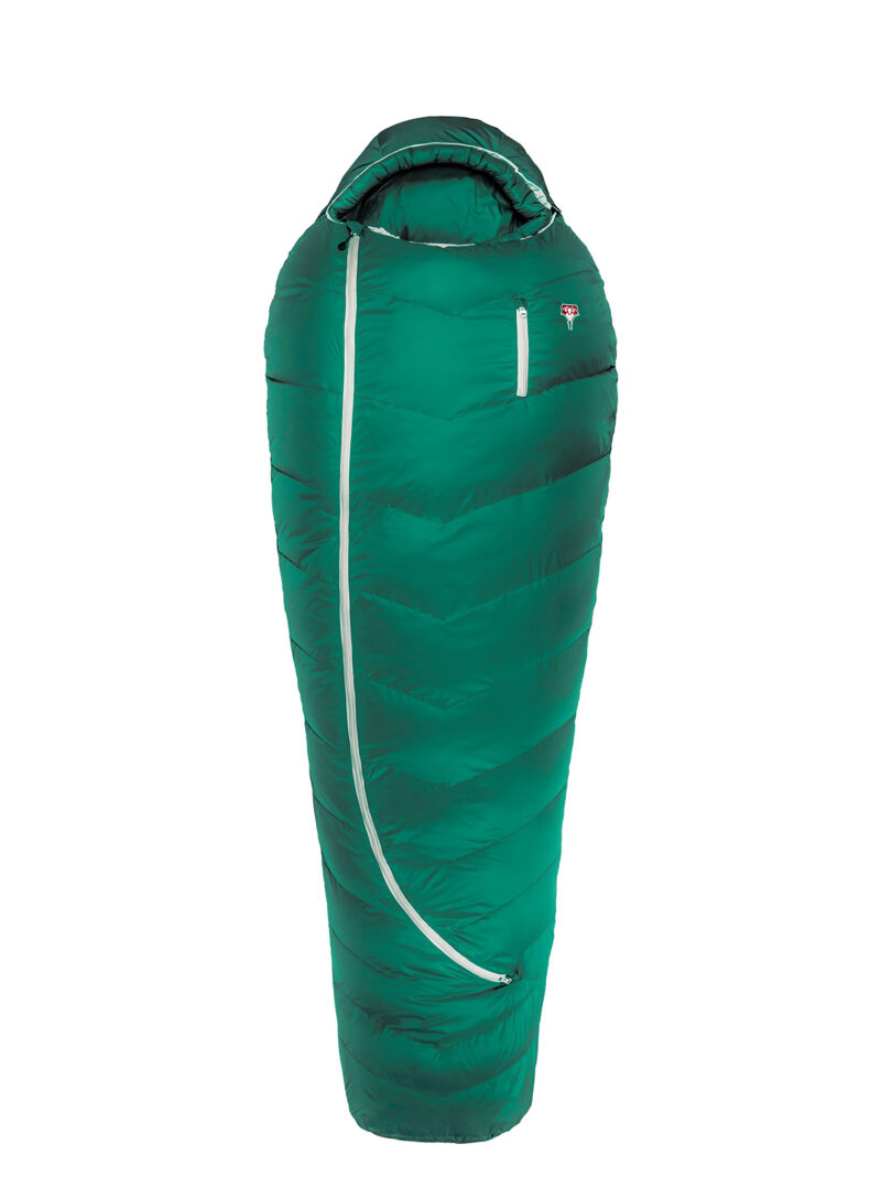 Sac de dormit Gruezi Bag Biopod DownWool Subzero (185 cm) - pine green