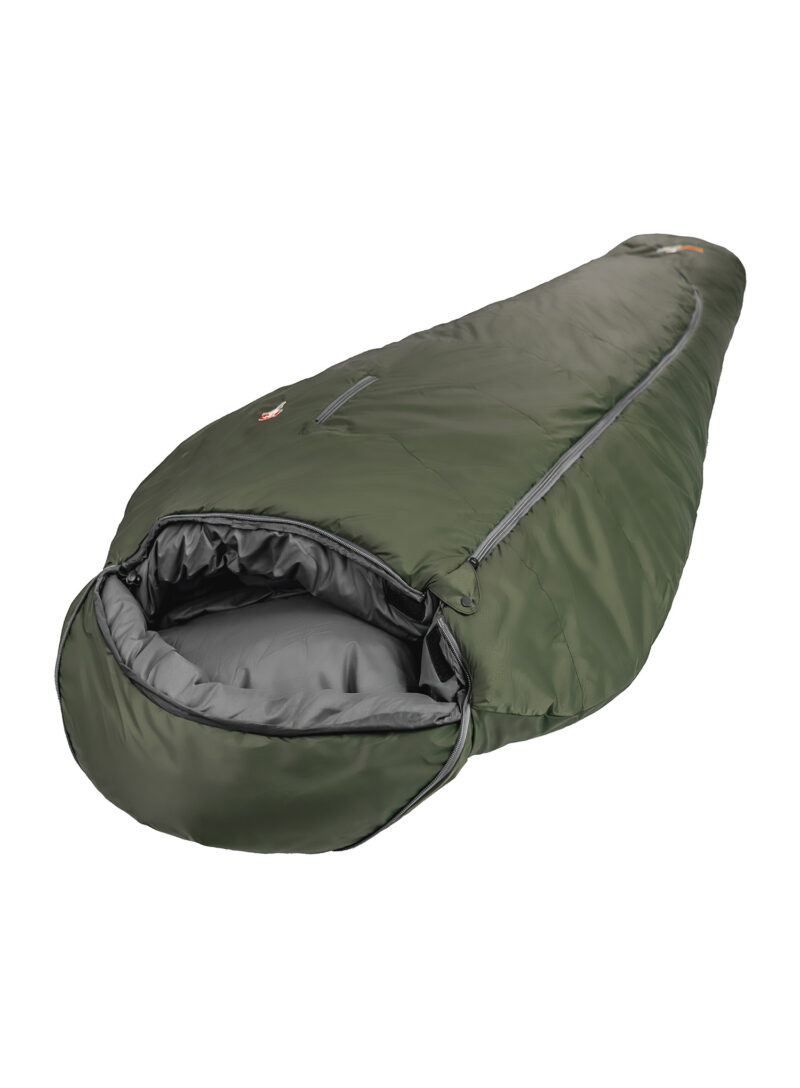 Original Sac de dormit Gruezi Bag Biopod Wolle Survival (185 cm) - greenery