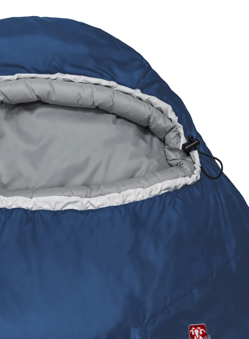 Original Sac de dormit Gruezi Bag Biopod Wolle Zero XL (200 cm) - night blue