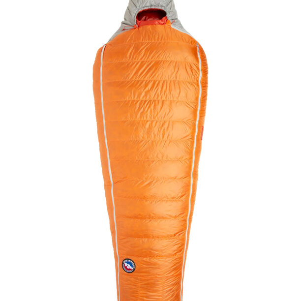 Sac de dormit matlasat Big Agnes Torchlight Ul 30 (183 cm) Regular Left - orange/gray preţ