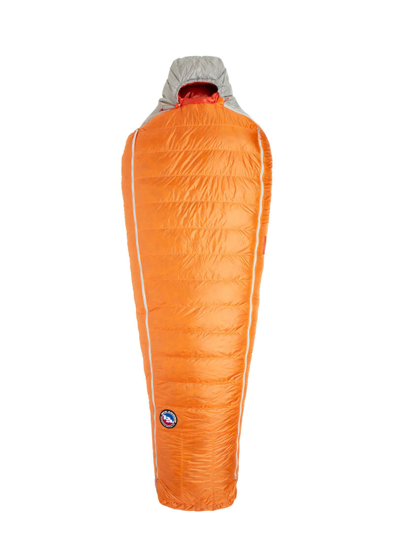 Sac de dormit matlasat Big Agnes Torchlight Ul 30 (183 cm) Regular Left - orange/gray preţ