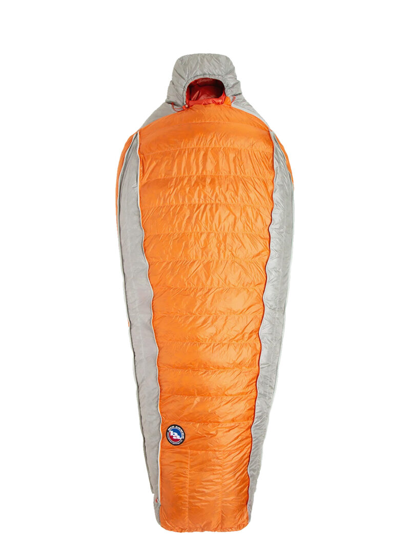 Sac de dormit matlasat Big Agnes Torchlight Ul 30 (183 cm) Regular Left - orange/gray