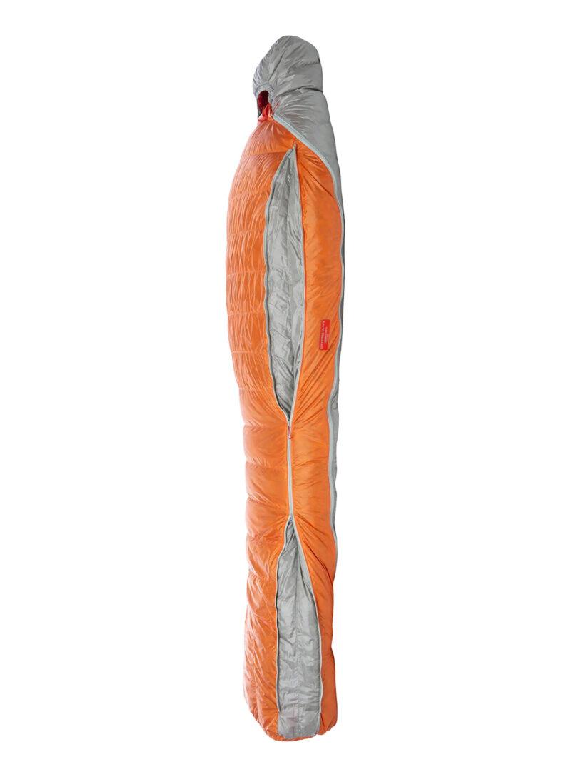 Cumpăra Sac de dormit matlasat Big Agnes Torchlight Ul 30 (198 cm) Long Left - orange/gray