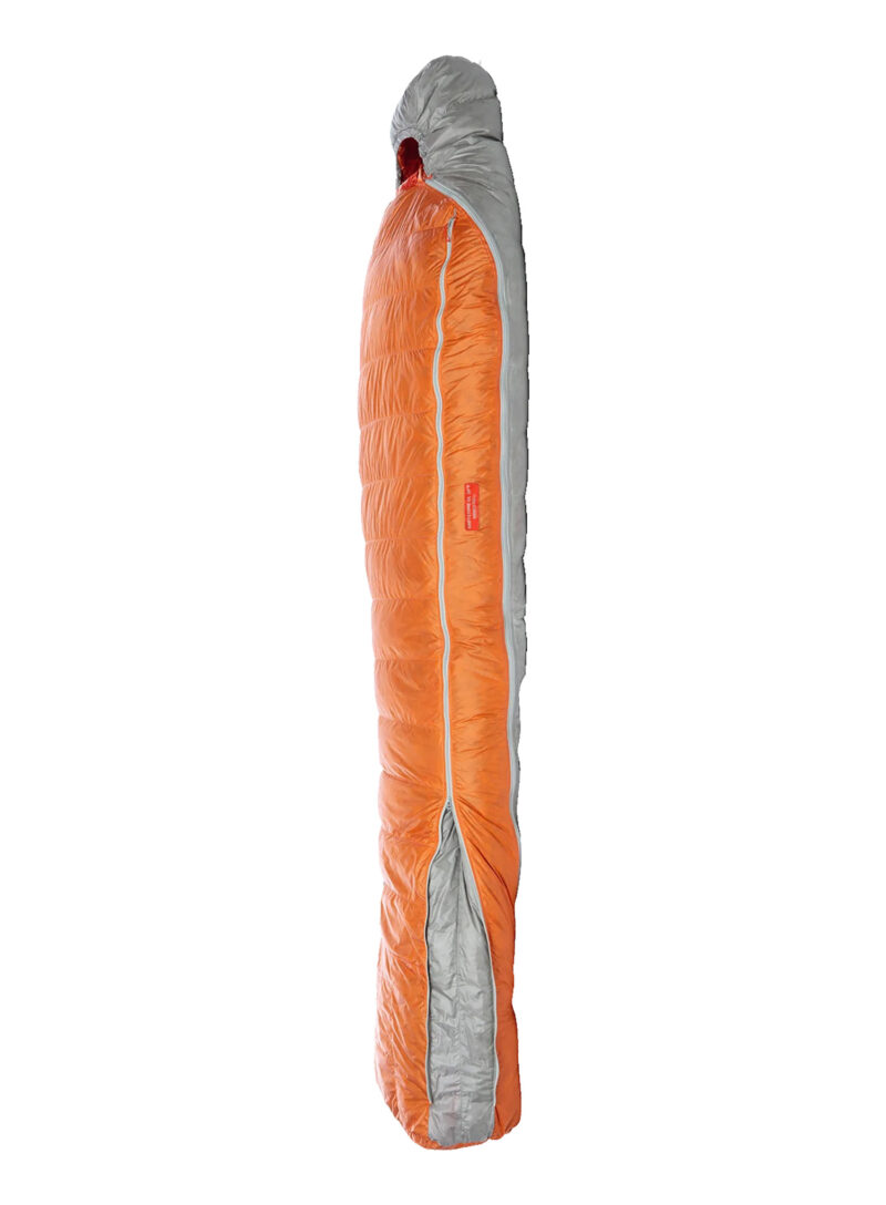 Original Sac de dormit matlasat Big Agnes Torchlight Ul 30 (198 cm) Long Left - orange/gray