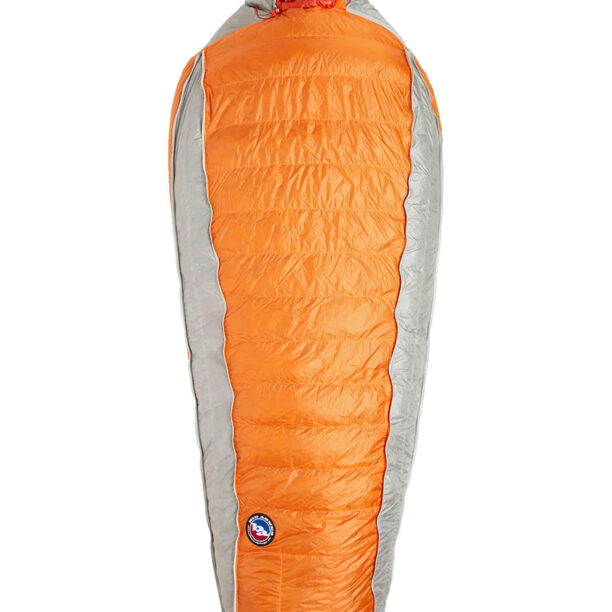 Sac de dormit matlasat Big Agnes Torchlight Ul 30 (198 cm) Long Left - orange/gray