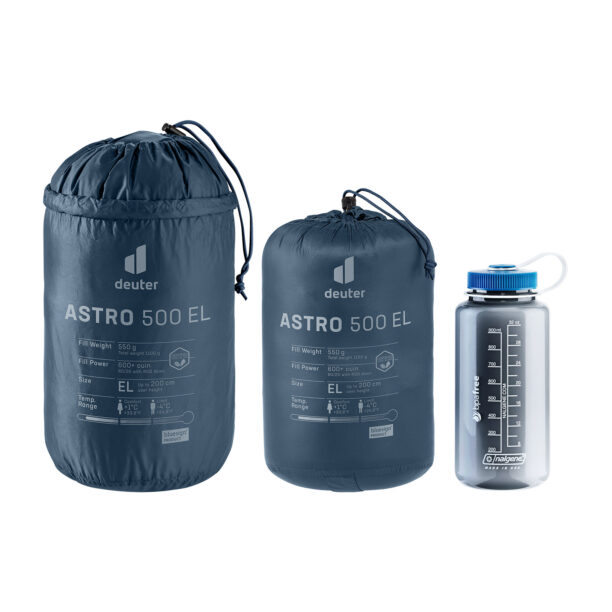 Original Sac de dormit matlasat Deuter Astro 500 EL (200 cm) - marine/ink