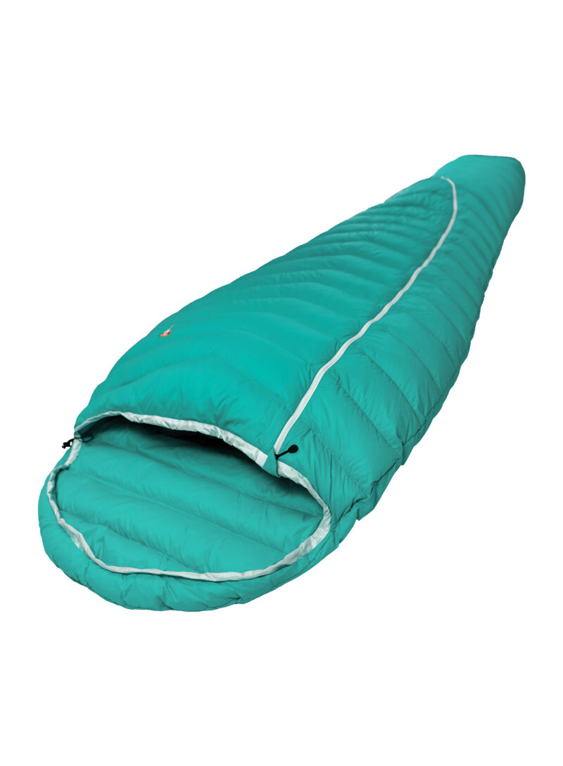 Sac de dormit matlasat Gruezi Bag Biopod DownWool Extreme Light (175 cm) - viridian green preţ