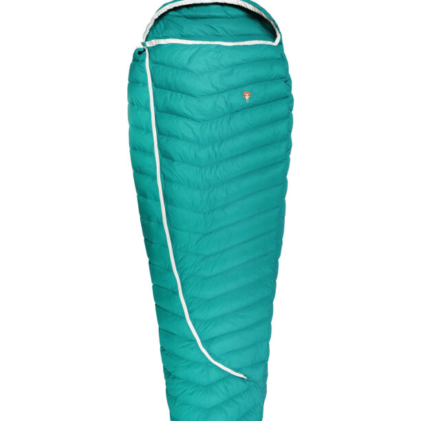 Sac de dormit matlasat Gruezi Bag Biopod DownWool Extreme Light (175 cm) - viridian green