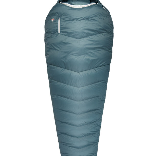 Sac de dormit matlasat Gruezi Biopod Down Hybrid Ice Cold (180 cm) - platin grey