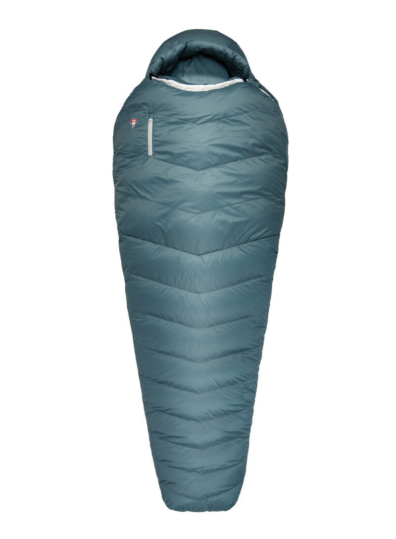 Sac de dormit matlasat Gruezi Biopod Down Hybrid Ice Cold (180 cm) - platin grey