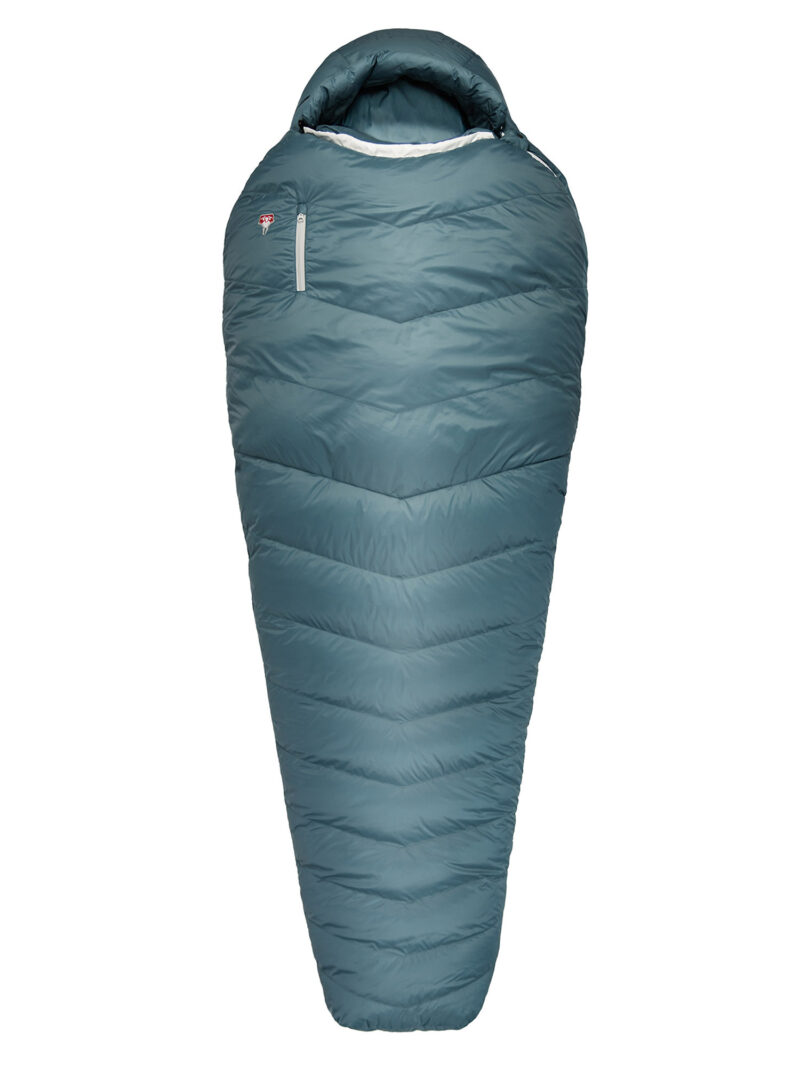 Sac de dormit matlasat Gruezi Biopod Down Hybrid Ice Cold (190 cm) - platin grey