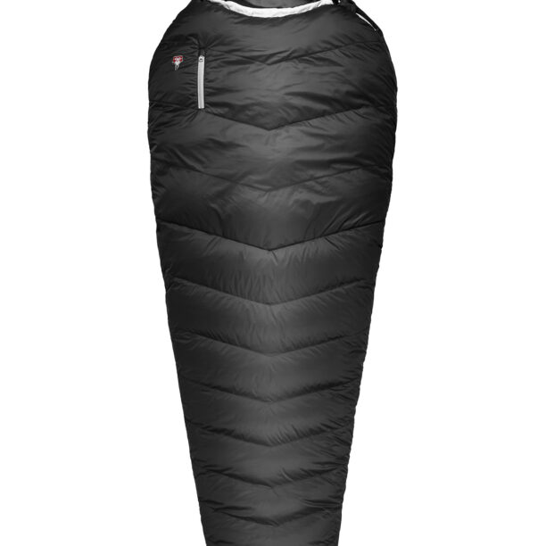 Sac de dormit matlasat Gruezi Biopod Down Hybrid Ice Extreme (190 cm) Wide - dark asphalt