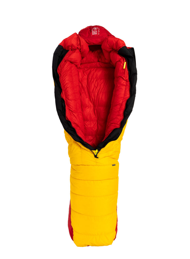 Cumpăra Sac de dormit matlasat Małachowski 1000 Guide Pro (188 cm) - yellow/rd