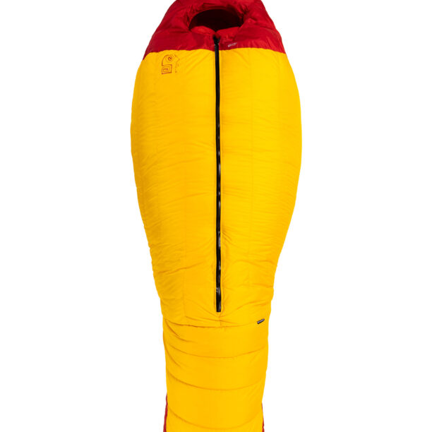 Sac de dormit matlasat Małachowski 1000 Guide Pro (188 cm) - yellow/rd