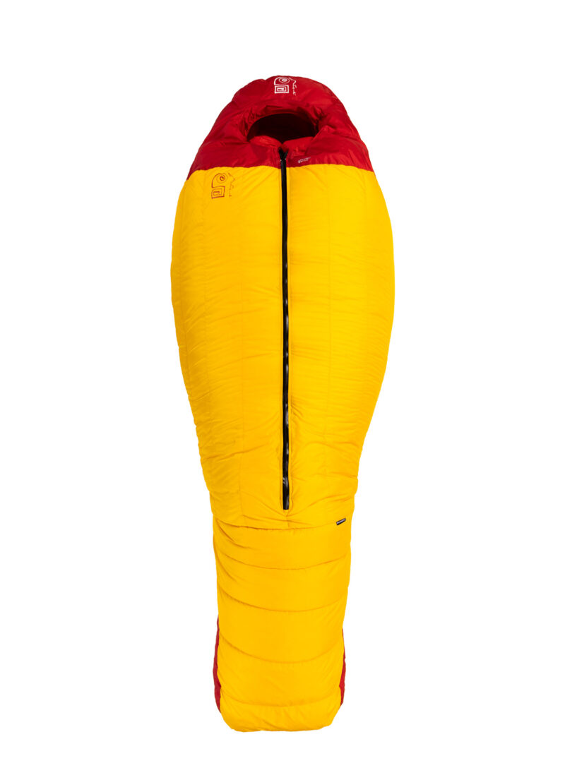 Sac de dormit matlasat Małachowski 1000 Guide Pro (188 cm) - yellow/rd