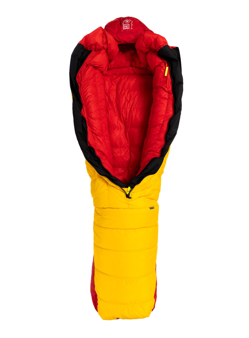 Cumpăra Sac de dormit matlasat Małachowski 1000 Guide Pro (200 cm) - yellow/rd