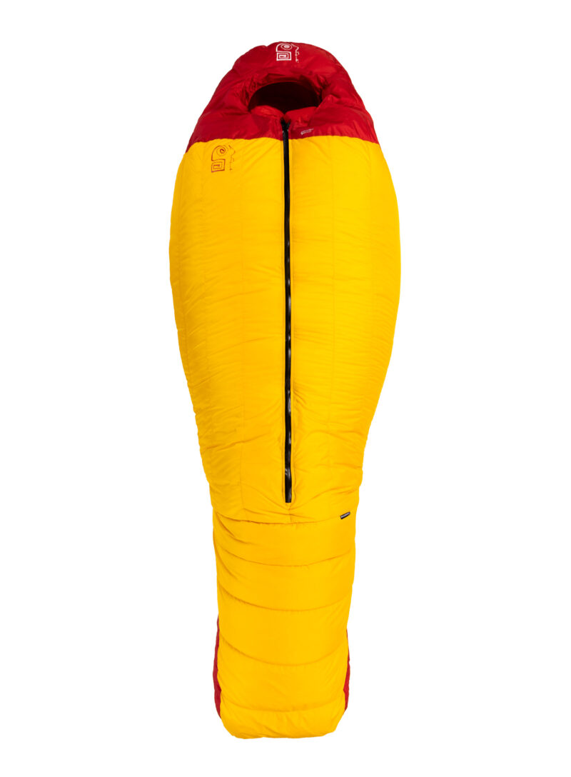 Sac de dormit matlasat Małachowski 1000 Guide Pro (200 cm) - yellow/rd