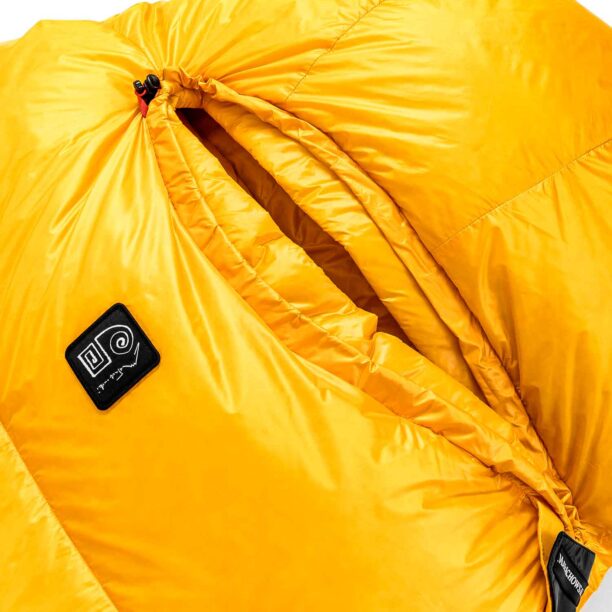 Original Sac de dormit matlasat Małachowski Tourist 250 M LZ - yellow