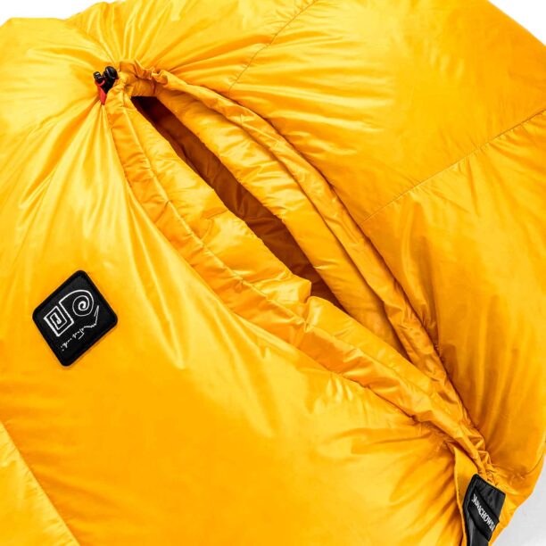 Original Sac de dormit matlasat Małachowski Tourist 650 XL LZ - yellow