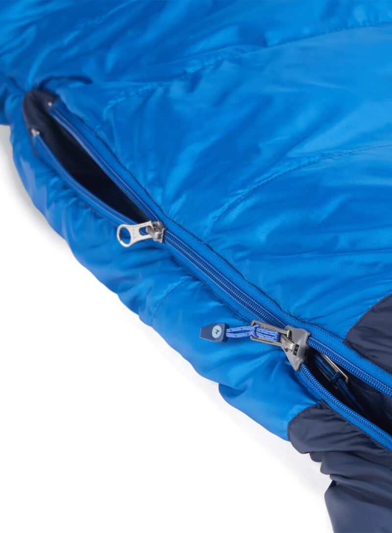 Cumpăra Sac de dormit matlasat Marmot Helium Long (198 cm) - arctic navy/dark azure