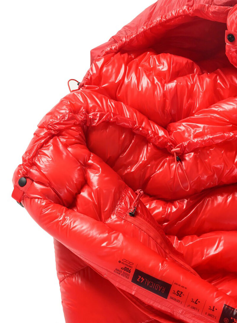 Original Sac de dormit matlasat Pajak Radical 4Z (165 cm) - red