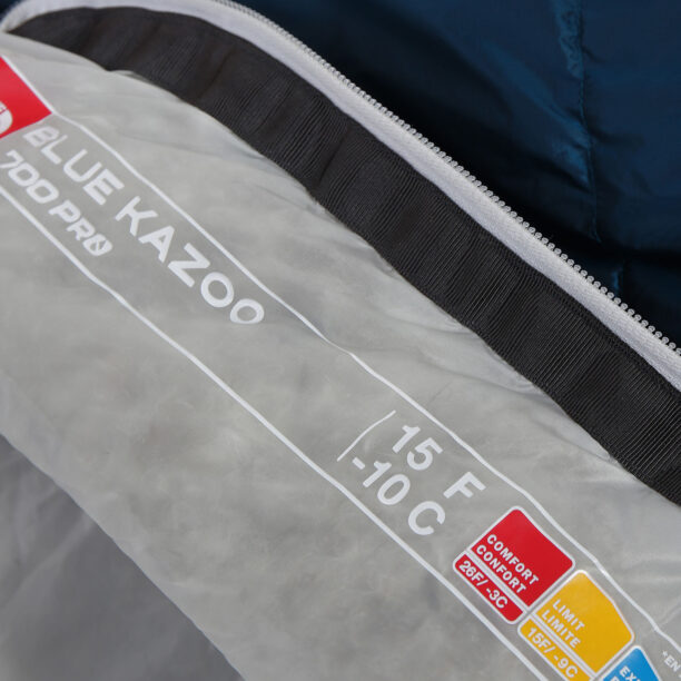 Original Sac de dormit matlasat The North Face Blue Kazoo Eco (183 cm) - banff blue/tin grey