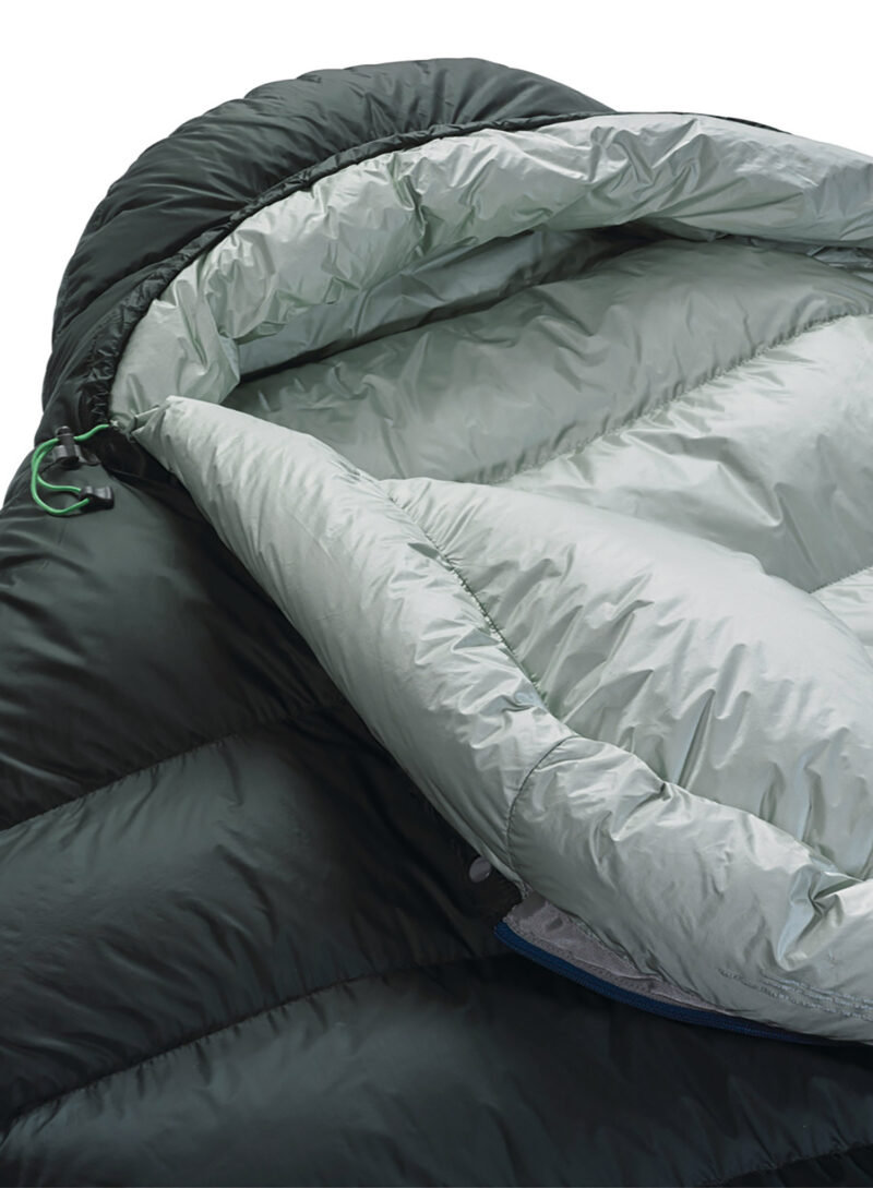 Original Sac de dormit matlasat Therm a Rest Hyperion 32F/0C Long - black forest