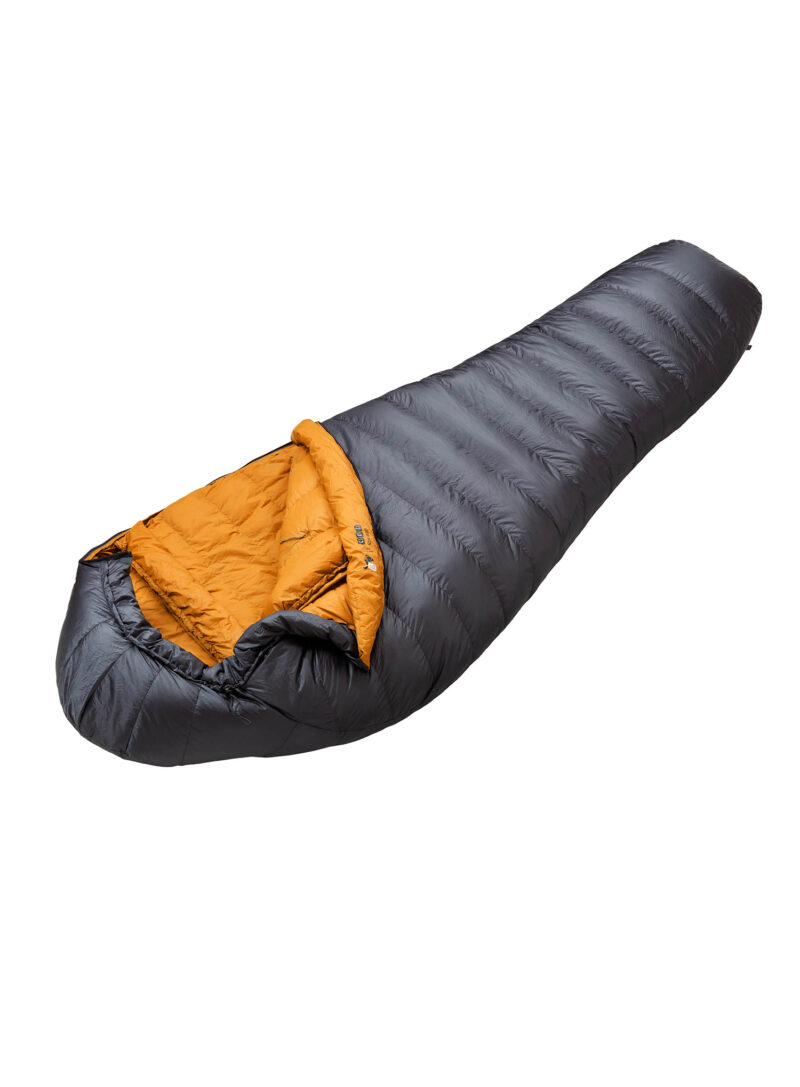 Original Sac de dormit matlasat Turbat Nox 400 195 cm - grey/cheddar orange