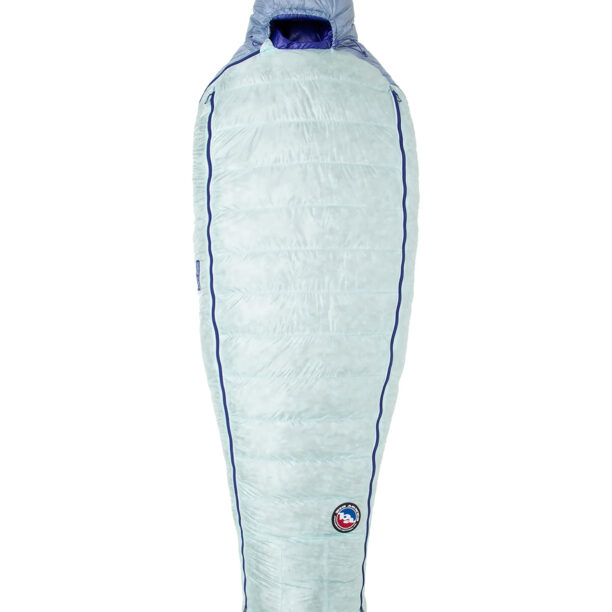 Sac de dormit pentru femei Big Agnes W'S Torchlight Ul 20 (183 cm) Regular Right - blue/aqua