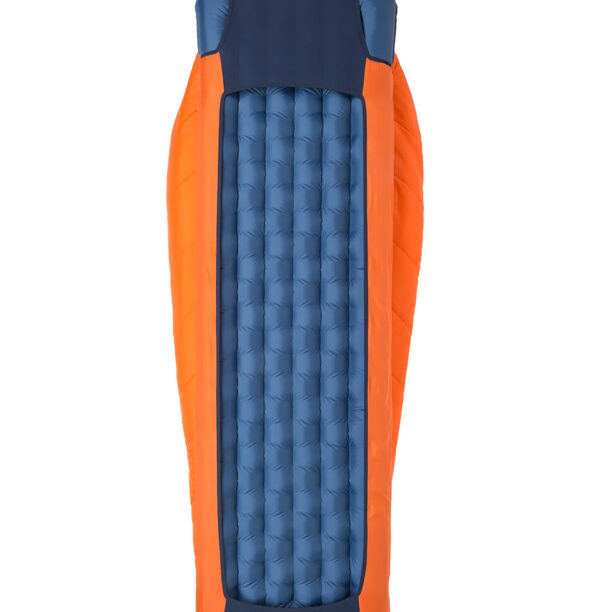 Cumpăra Sac de dormit sintetic Big Agnes Lost Dog 15 (183 cm) Regular Left - orange/navy