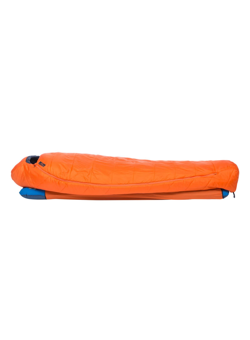 Preţ Sac de dormit sintetic Big Agnes Lost Dog 15 (183 cm) Regular Left - orange/navy