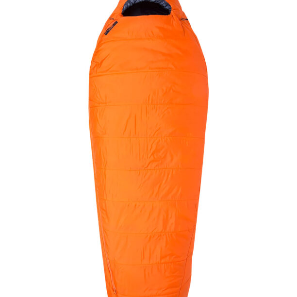 Sac de dormit sintetic Big Agnes Lost Dog 15 (183 cm) Regular Left - orange/navy