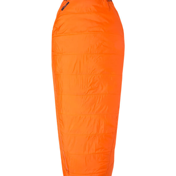 Sac de dormit sintetic Big Agnes Lost Dog 15 (198 cm) Long Left - orange/navy